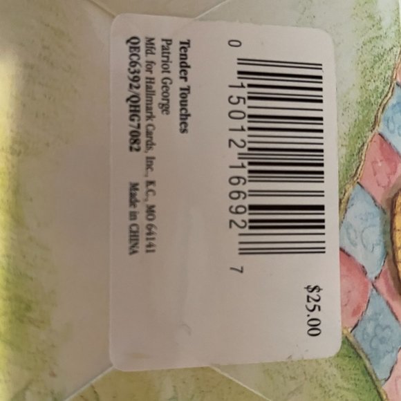 1993 Tender Touches Woodland Americana Patriot George - Picture 5 of 7